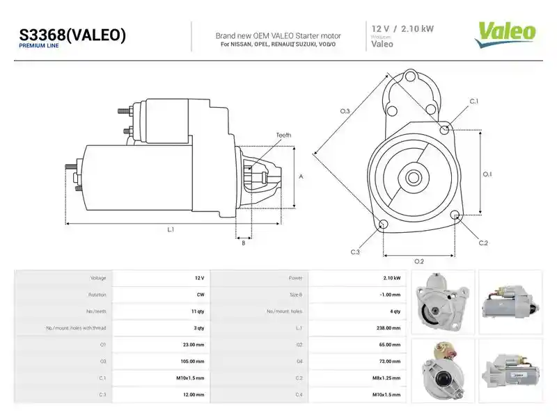AS-PL S3368(VALEO)