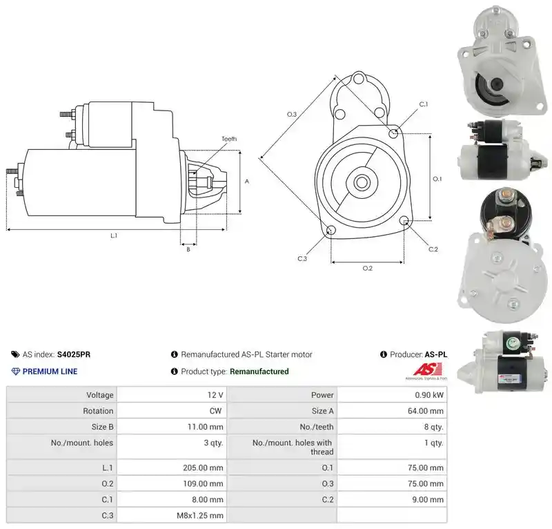 AS-PL S4025PR