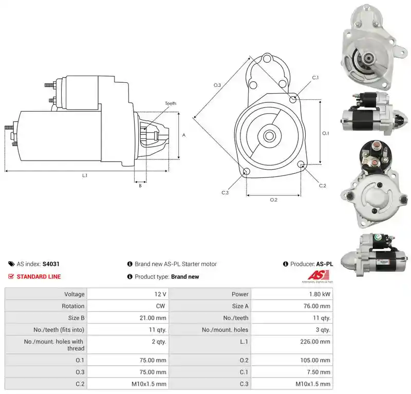 AS-PL S4031
