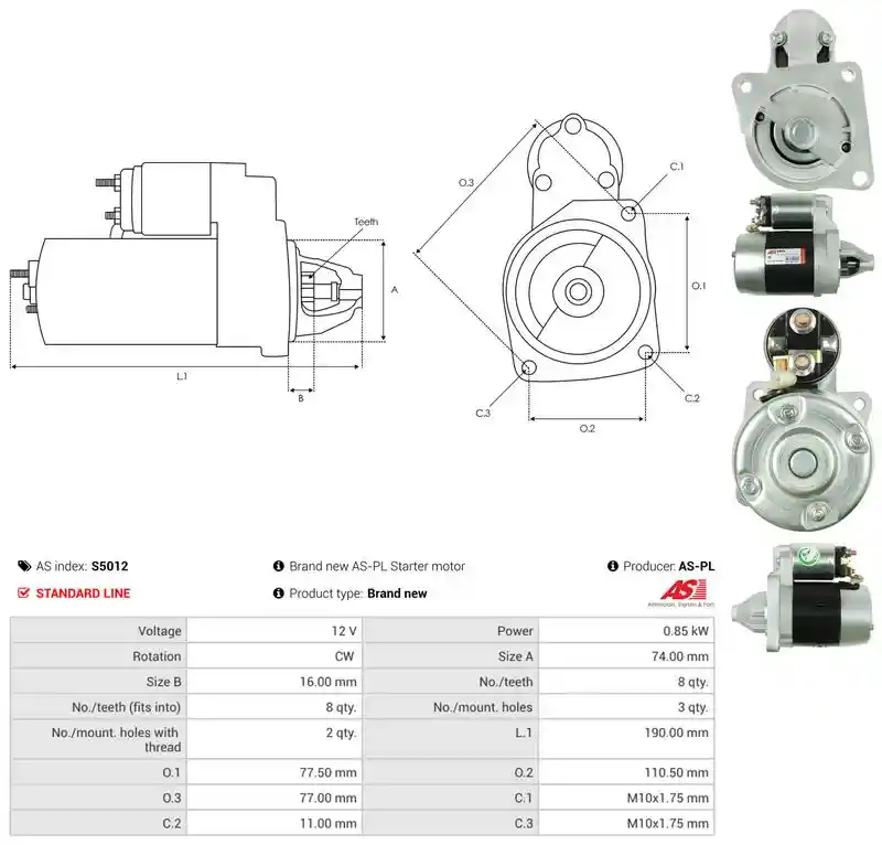 AS-PL S5012