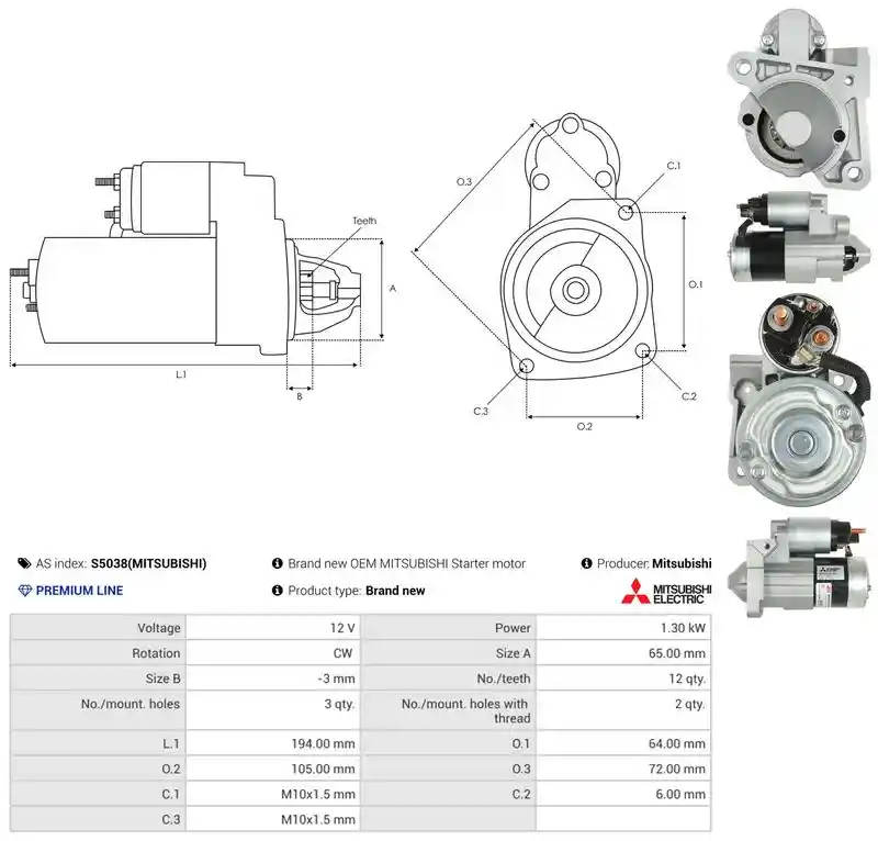 AS-PL S5038(MITSUBISHI)