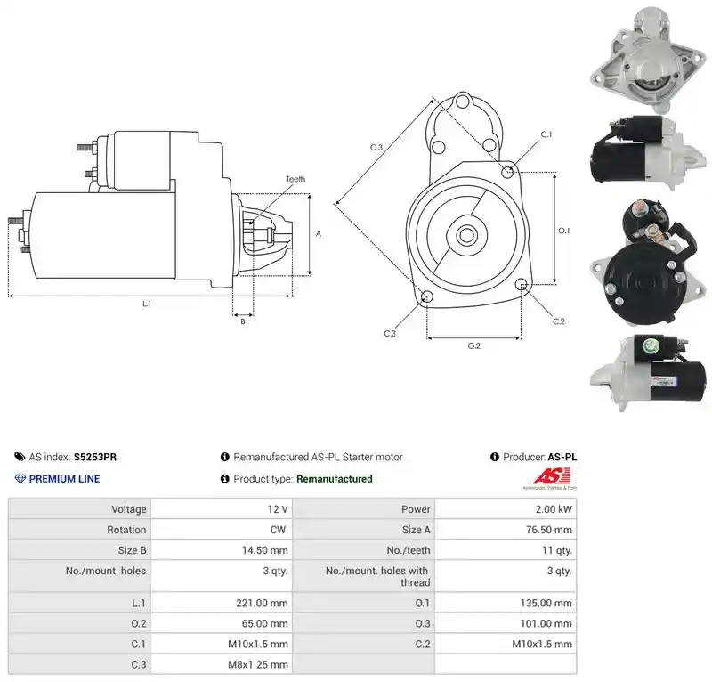 AS-PL S5253PR AS-PL S5253PR