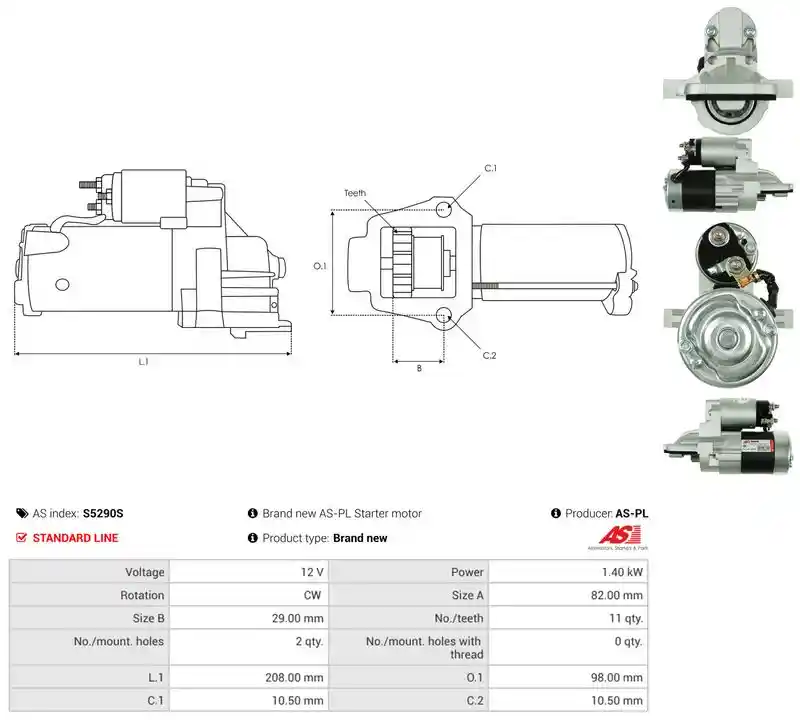 AS-PL S5290S AS-PL S5290S