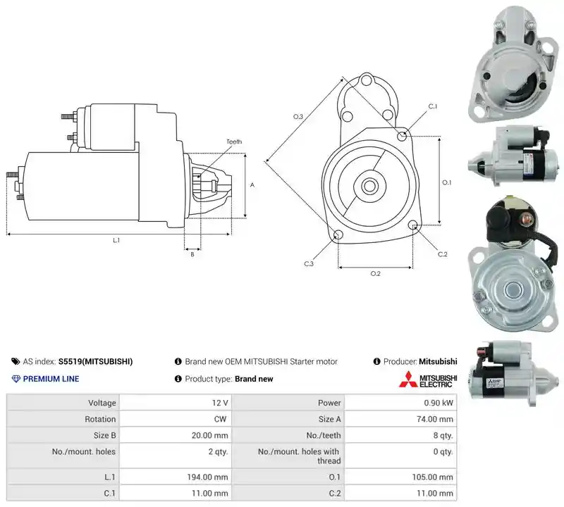 AS-PL S5519(MITSUBISHI)