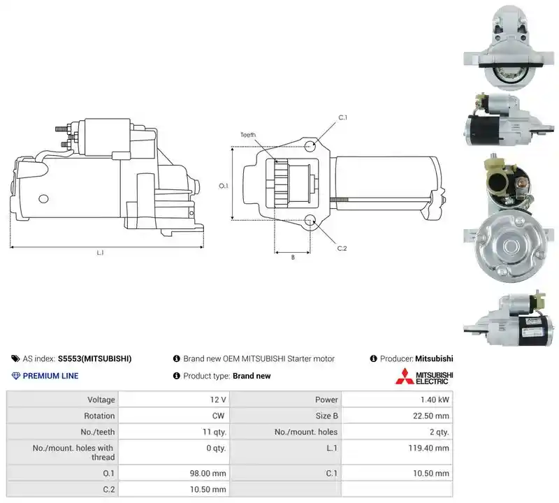 AS-PL S5553(MITSUBISHI)