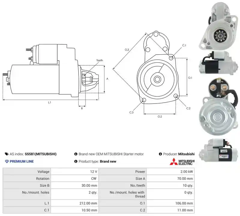 AS-PL S5581(MITSUBISHI)