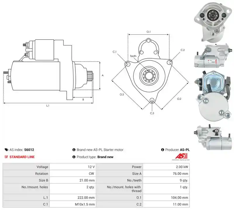 AS-PL S6012