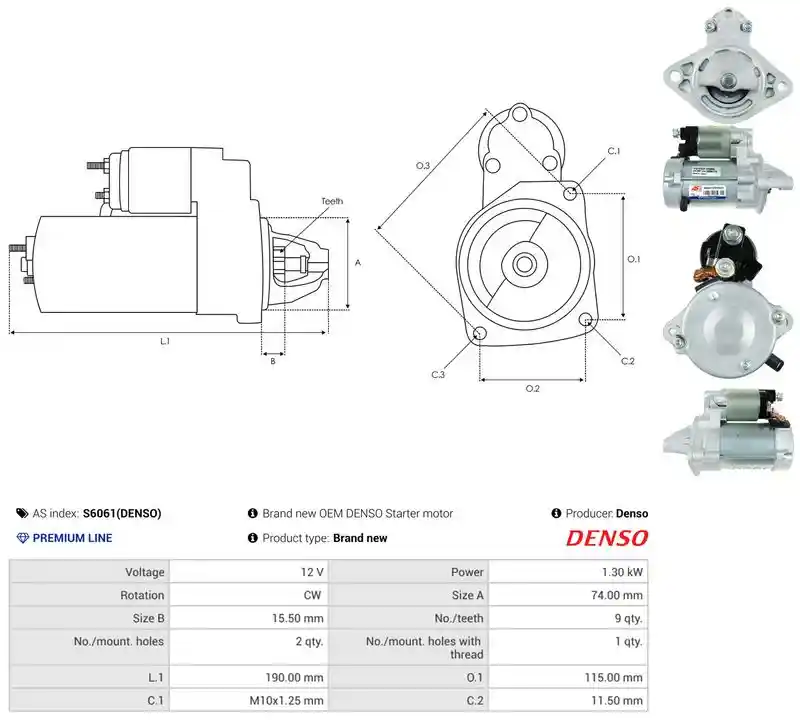 AS-PL S6061(DENSO)
