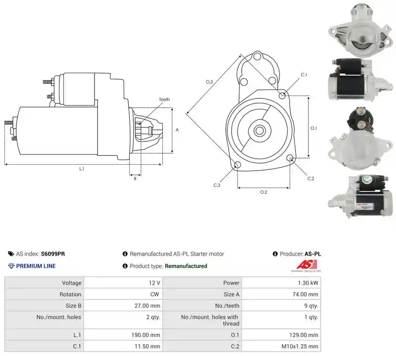 AS-PL S6099PR