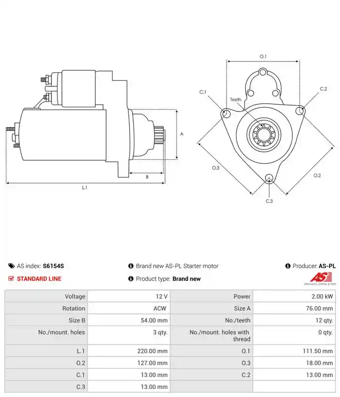 AS-PL S6154S AS-PL S6154S
