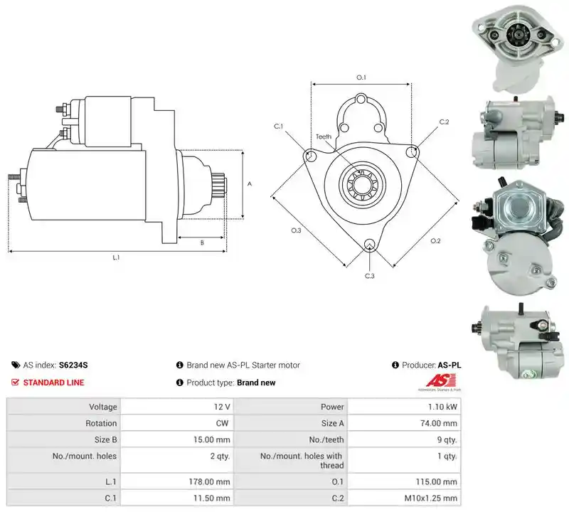 AS-PL S6234S AS-PL S6234S