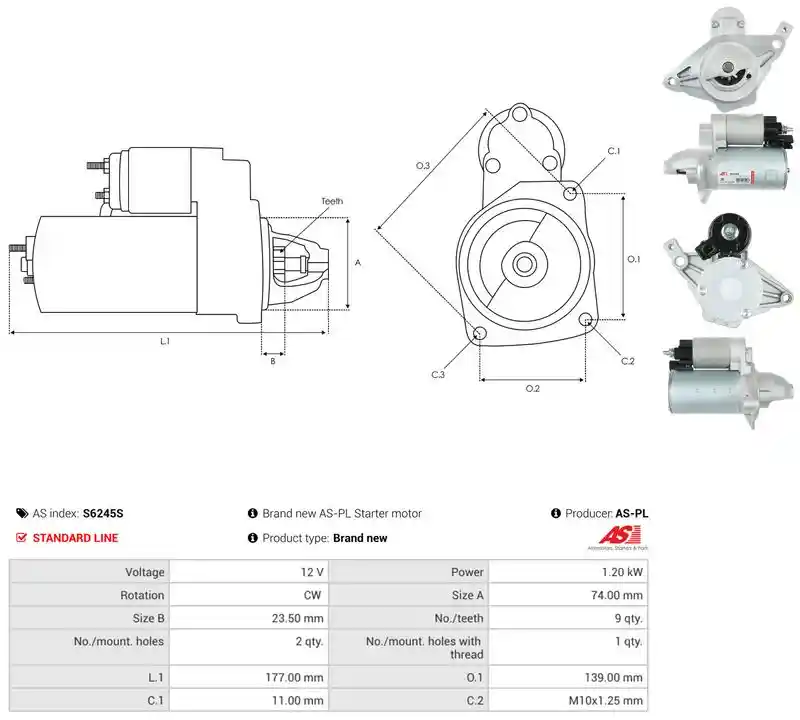 AS-PL S6245S AS-PL S6245S
