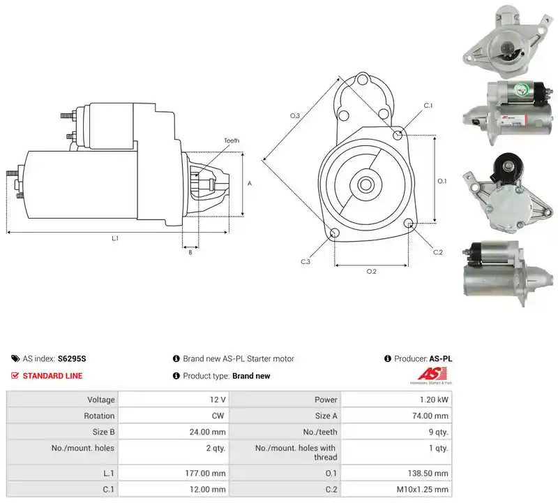 AS-PL S6295S AS-PL S6295S