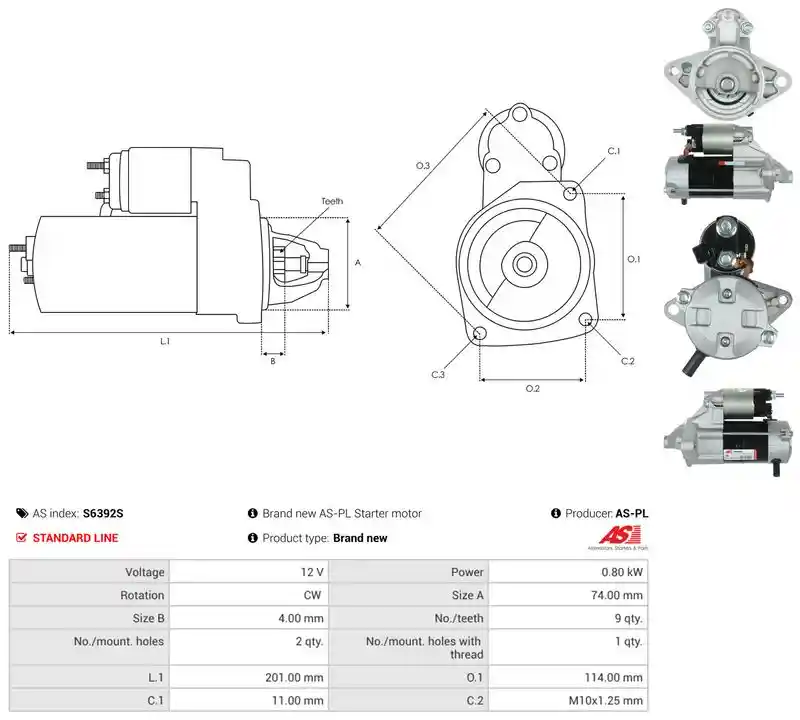 AS-PL S6392S AS-PL S6392S