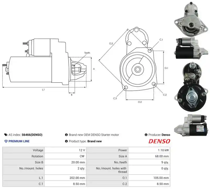 AS-PL S6466(DENSO) AS-PL S6466(DENSO)