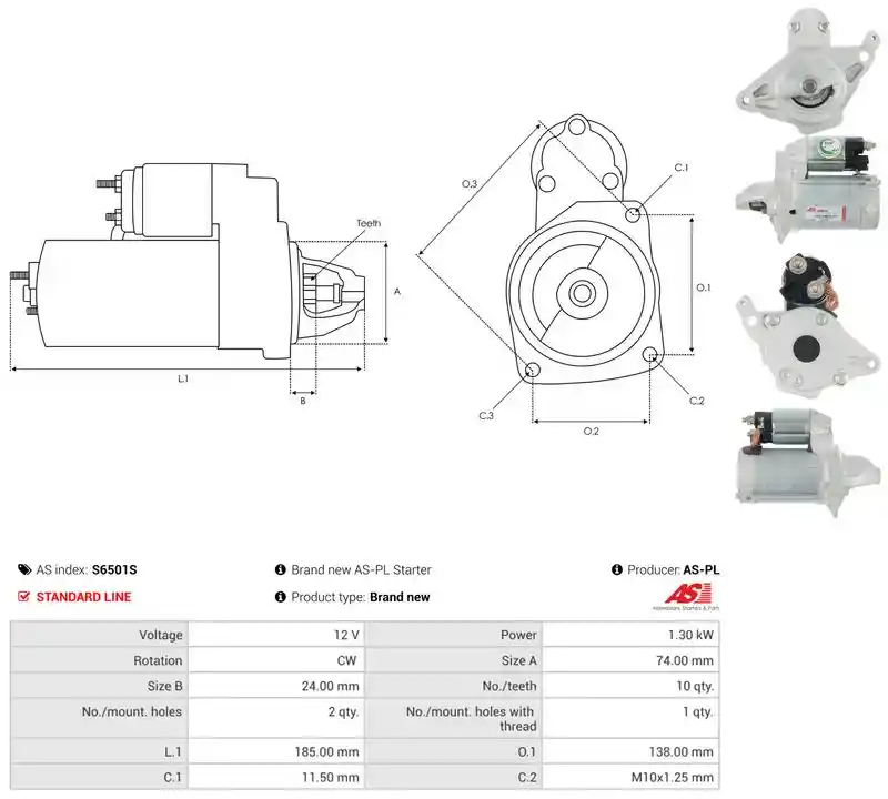 AS-PL S6501S AS-PL S6501S