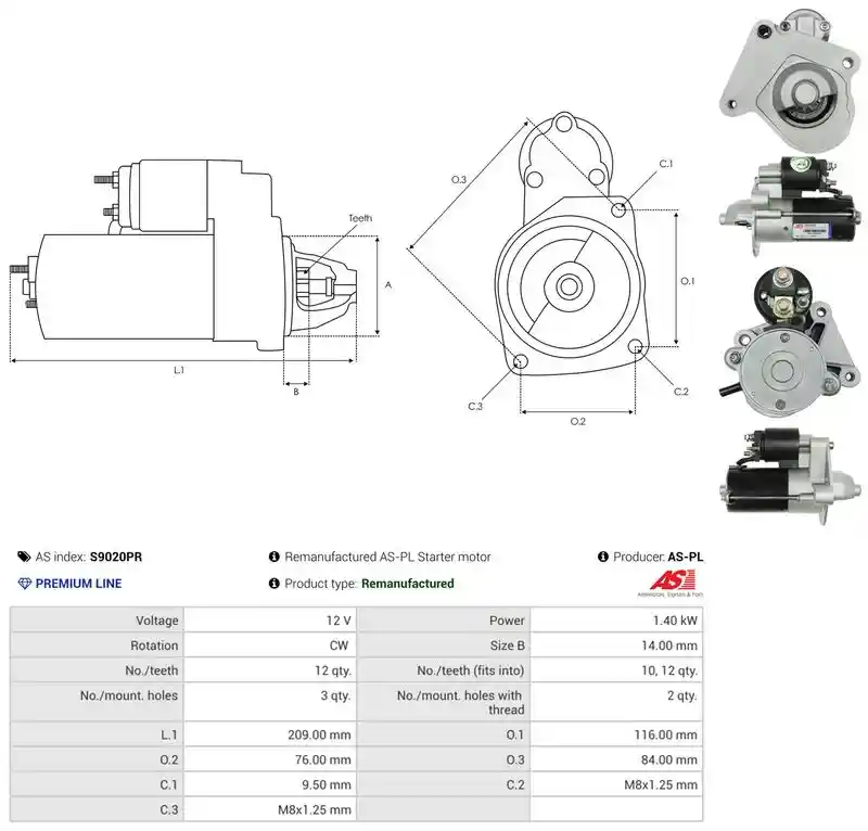 AS-PL S9020PR