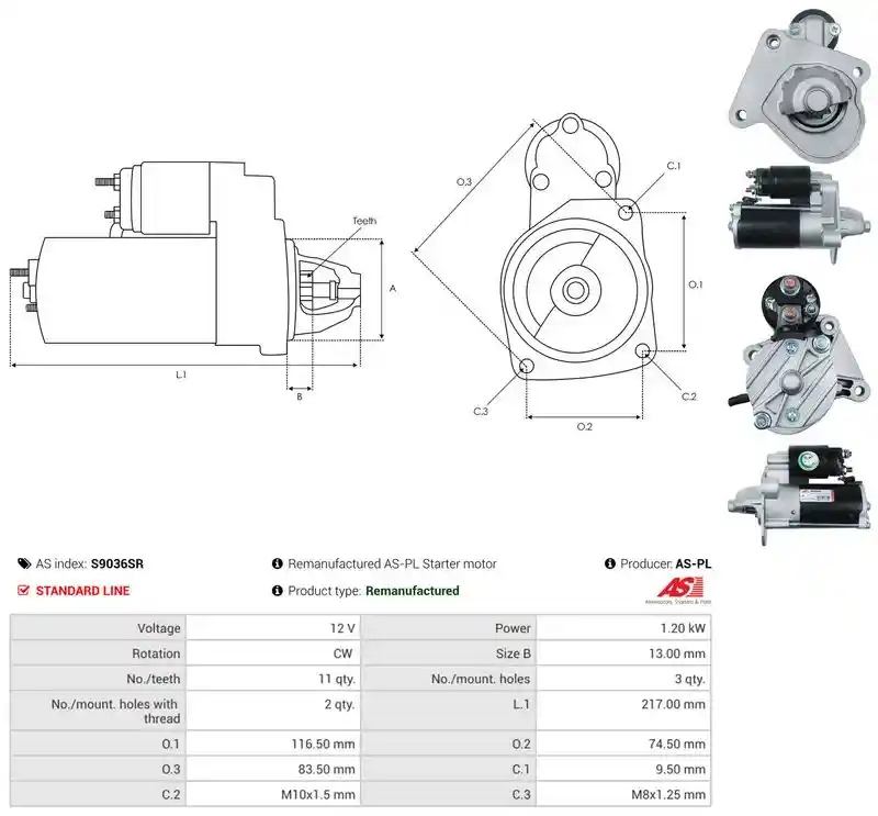 AS-PL S9036SR AS-PL S9036SR
