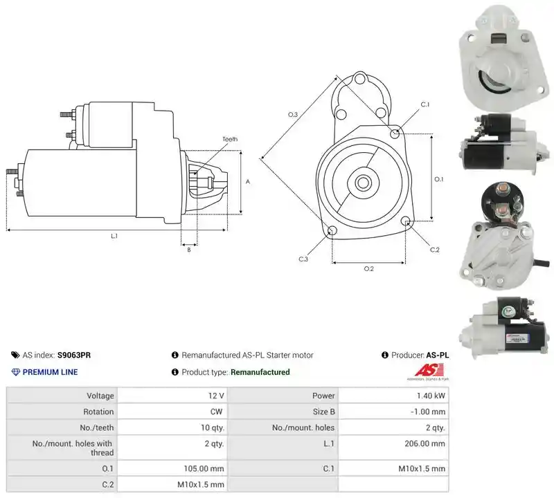 AS-PL S9063PR