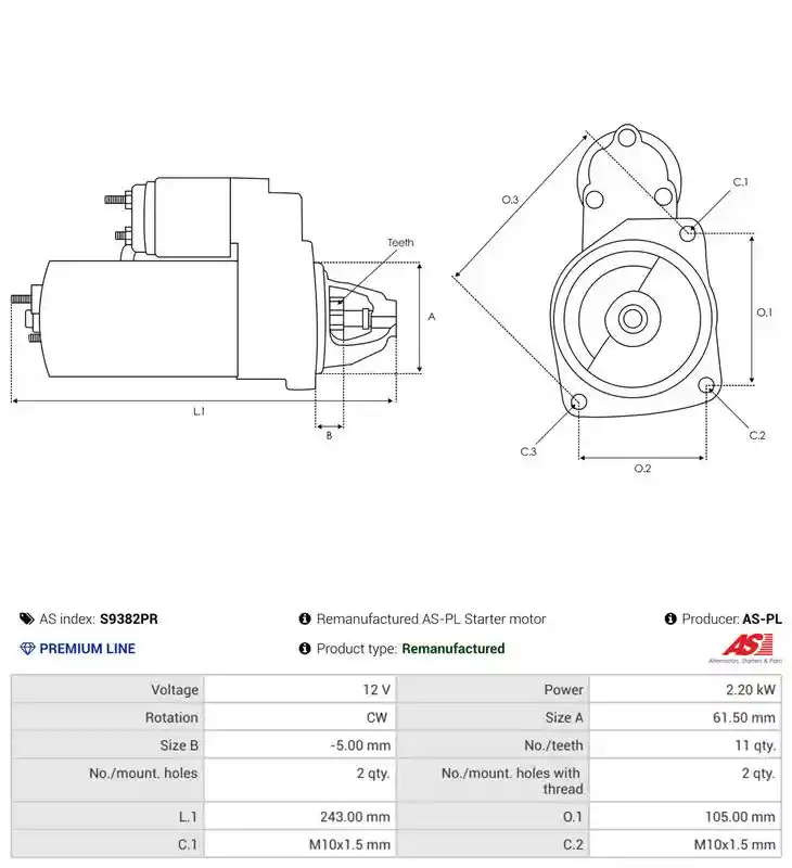 AS-PL S9382PR