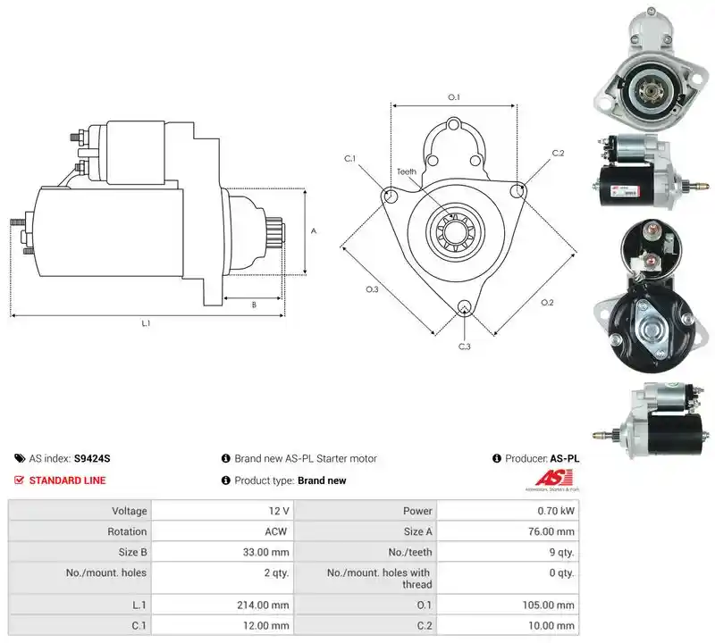 AS-PL S9424S AS-PL S9424S