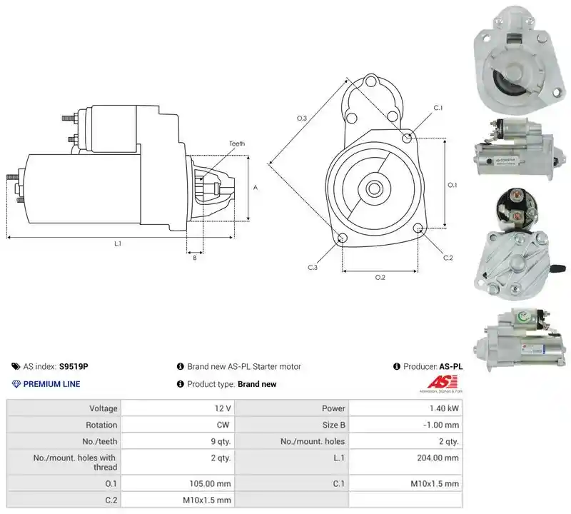 AS-PL S9519P
