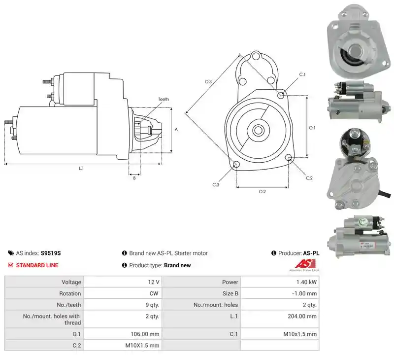 AS-PL S9519S