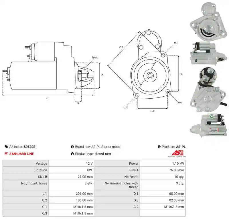 AS-PL S9520S