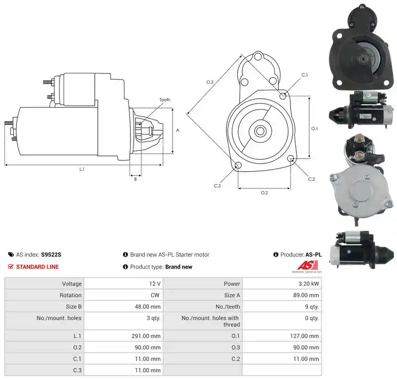 AS-PL S9522S