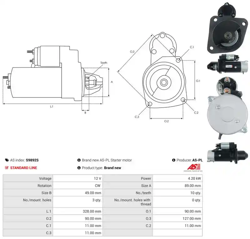 AS-PL S9892S