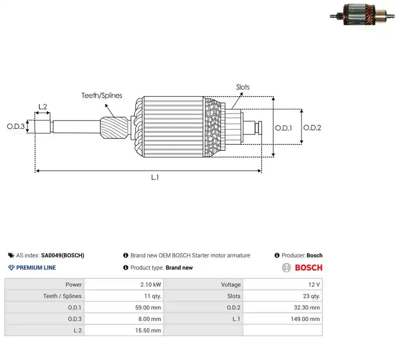 AS-PL SA0049(BOSCH)