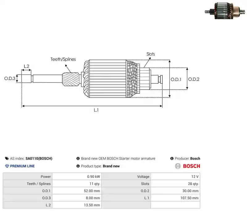 AS-PL SA0110(BOSCH)