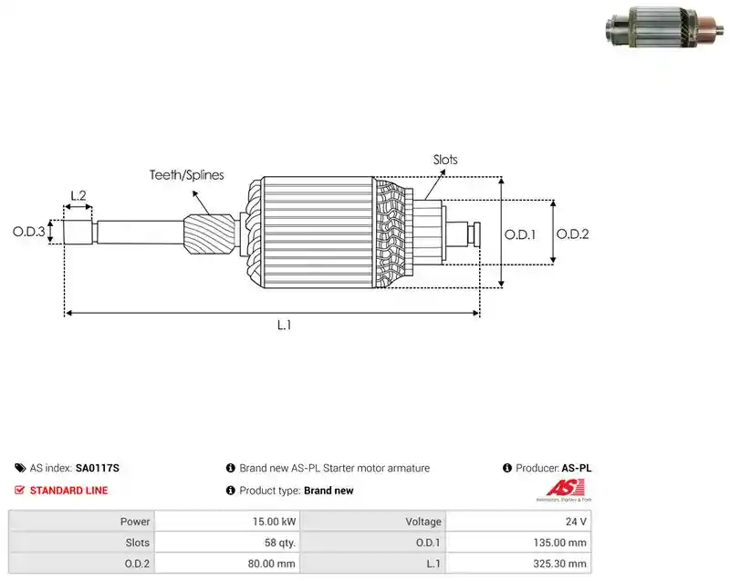 AS-PL SA0117S