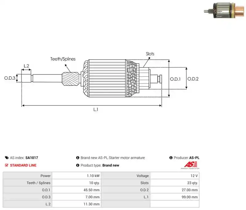 AS-PL SA1017