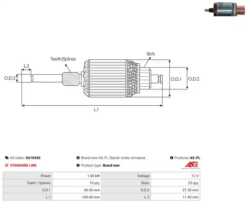 AS-PL SA1034S