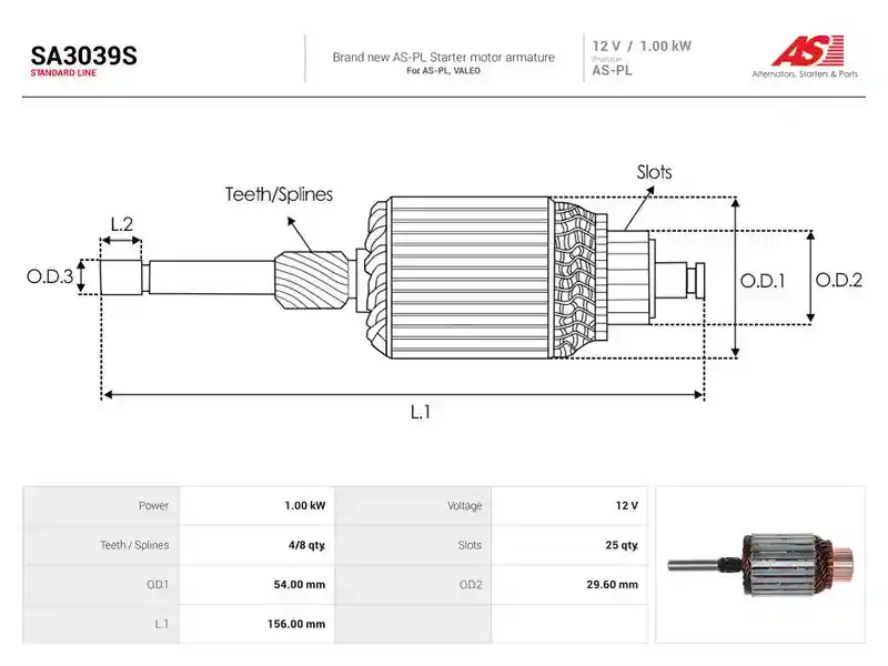 AS-PL SA3039S