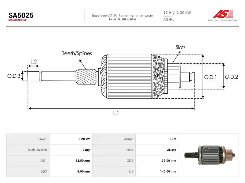 AS-PL SA5025