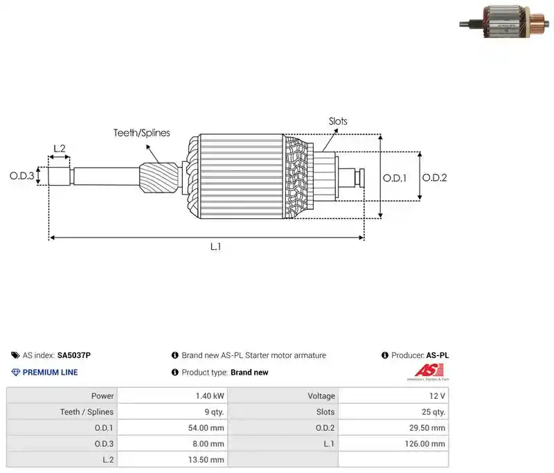 AS-PL SA5037P