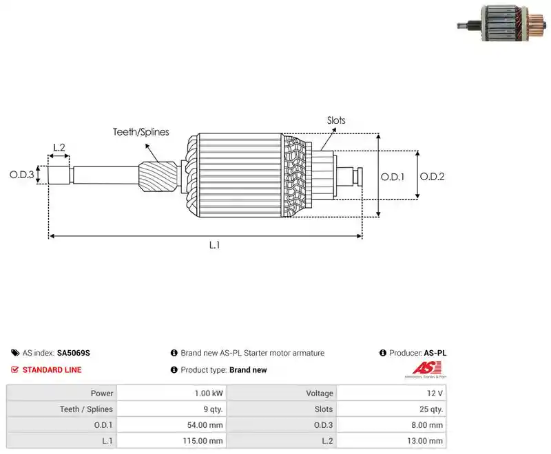 AS-PL SA5069S