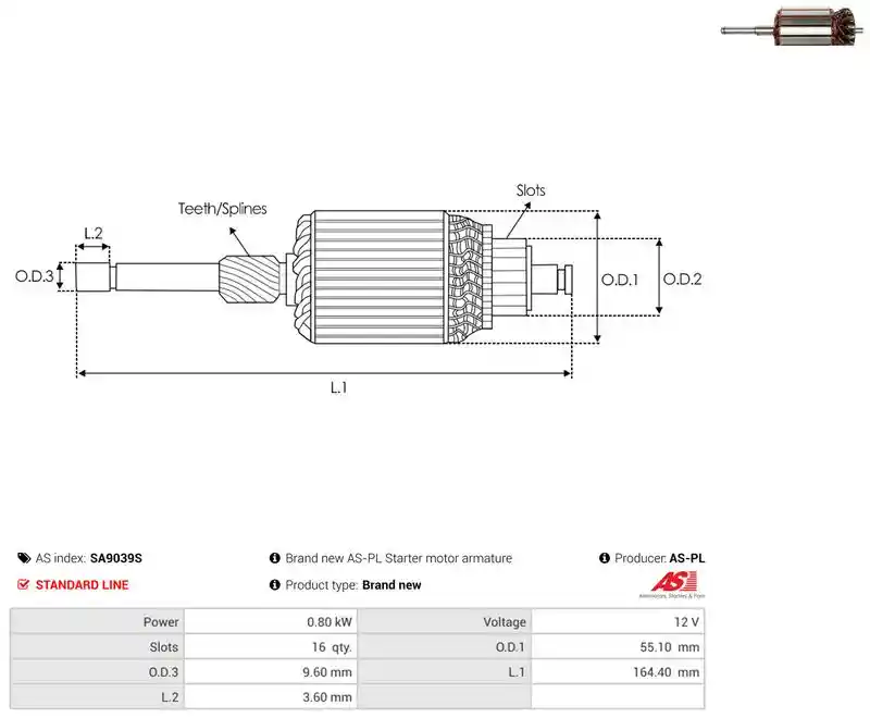 AS-PL SA9039S