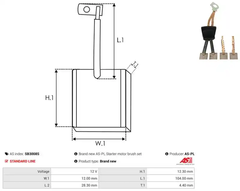 AS-PL SB3008S