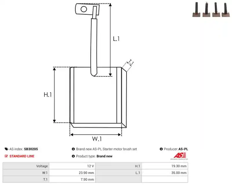 AS-PL SB3020S