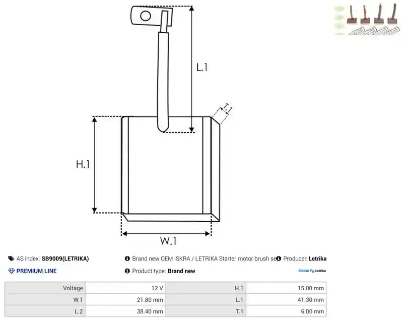 AS-PL SB9009(LETRIKA)