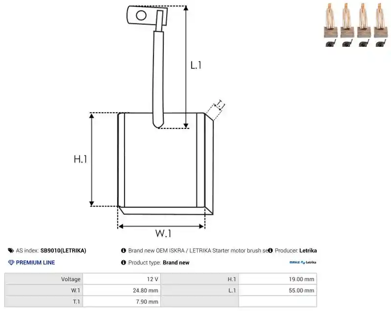 AS-PL SB9010(LETRIKA)