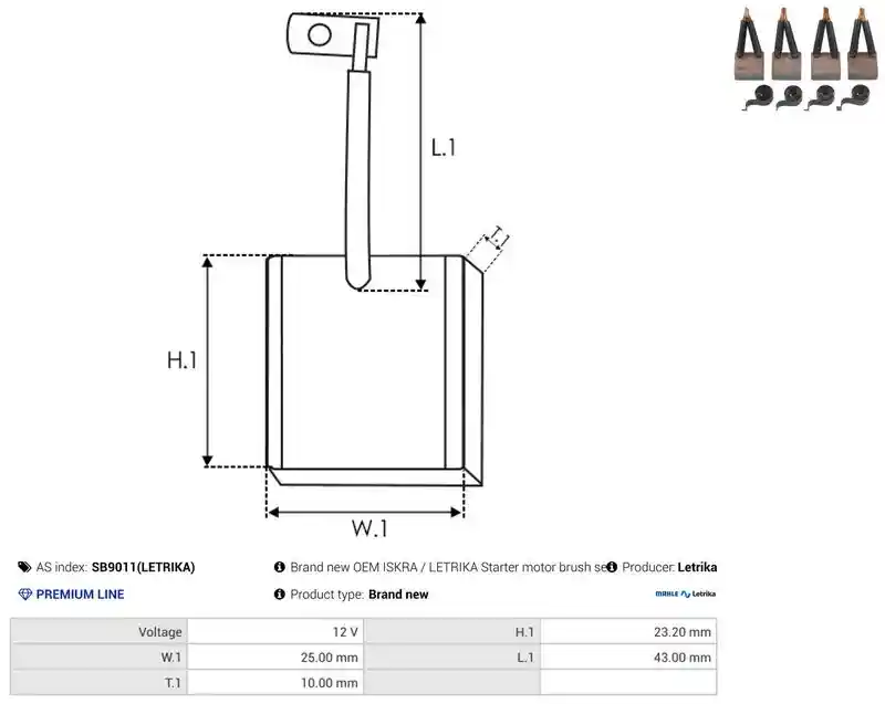 AS-PL SB9011(LETRIKA)