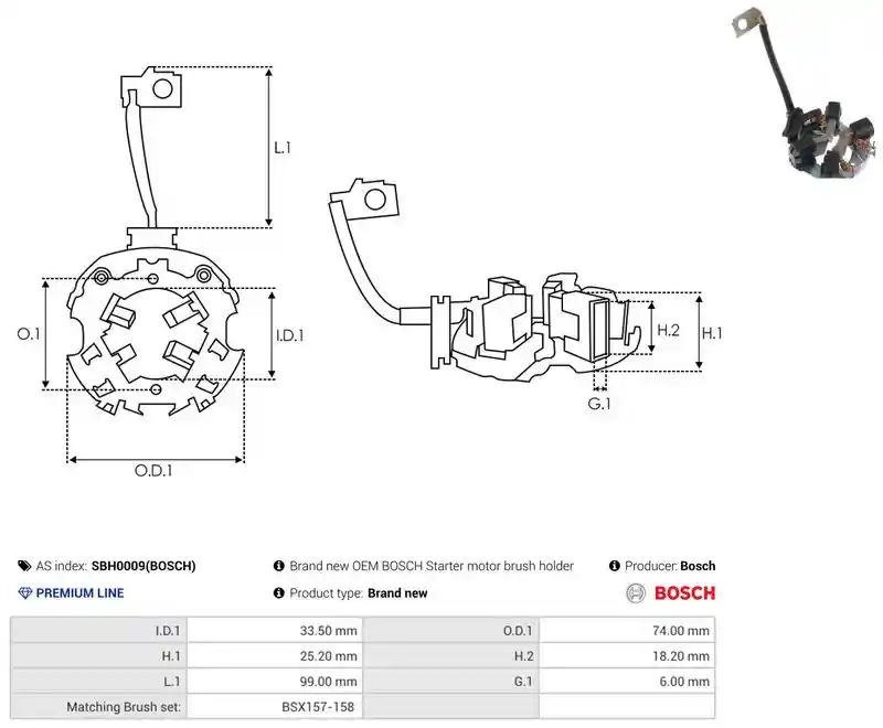 AS-PL SBH0009(BOSCH)