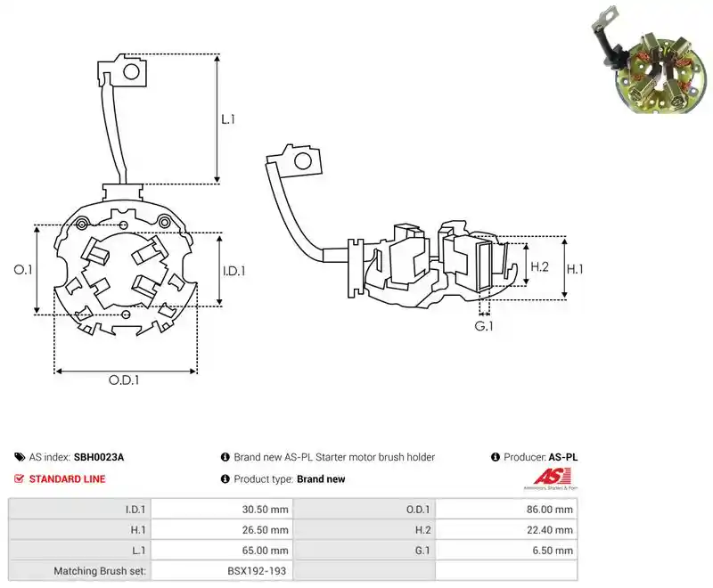 AS-PL SBH0023A