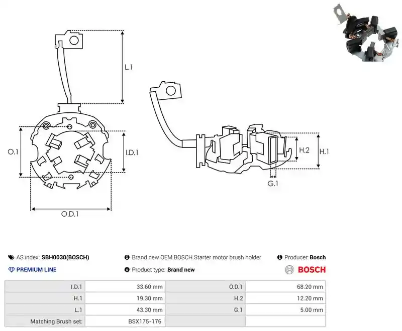 AS-PL SBH0030(BOSCH)