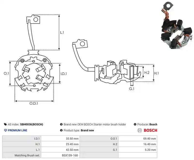 AS-PL SBH0036(BOSCH)