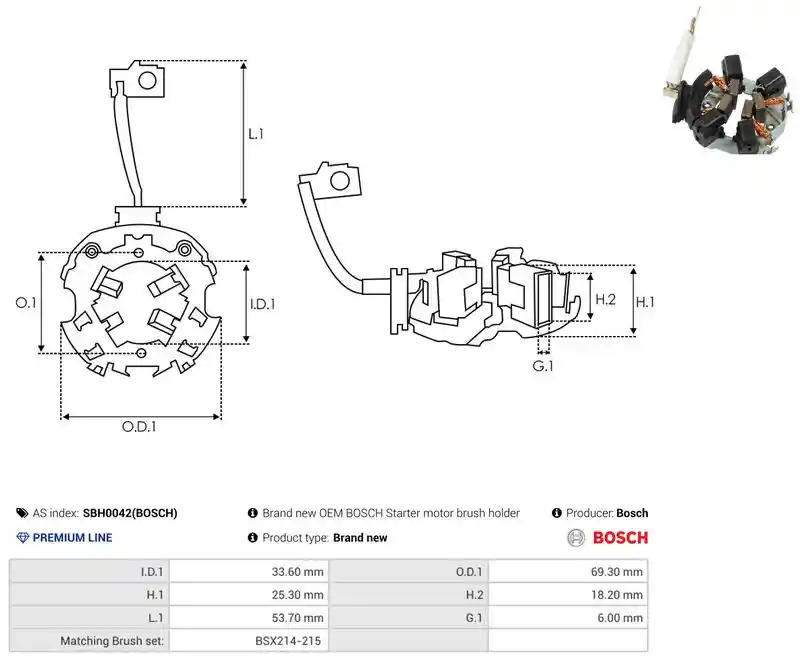 AS-PL SBH0042(BOSCH)